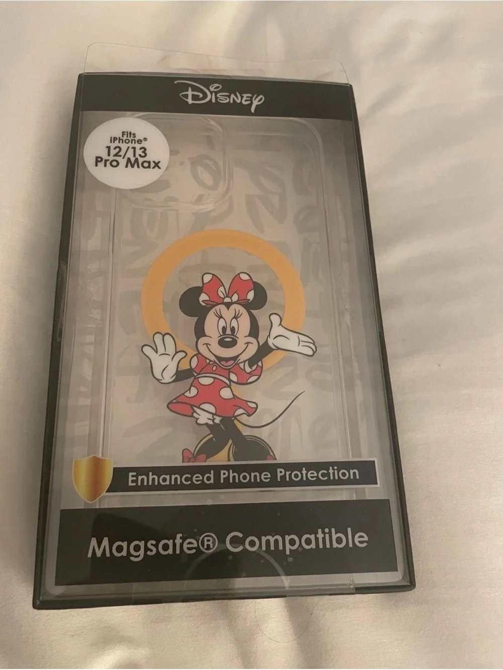 Disney Minnie Mouse Magsafe Phone Case - Black, Red, Yellow
